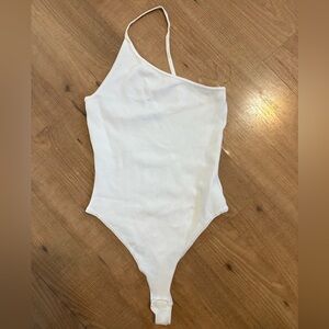 Olivaceous White One Piece Bodysuit